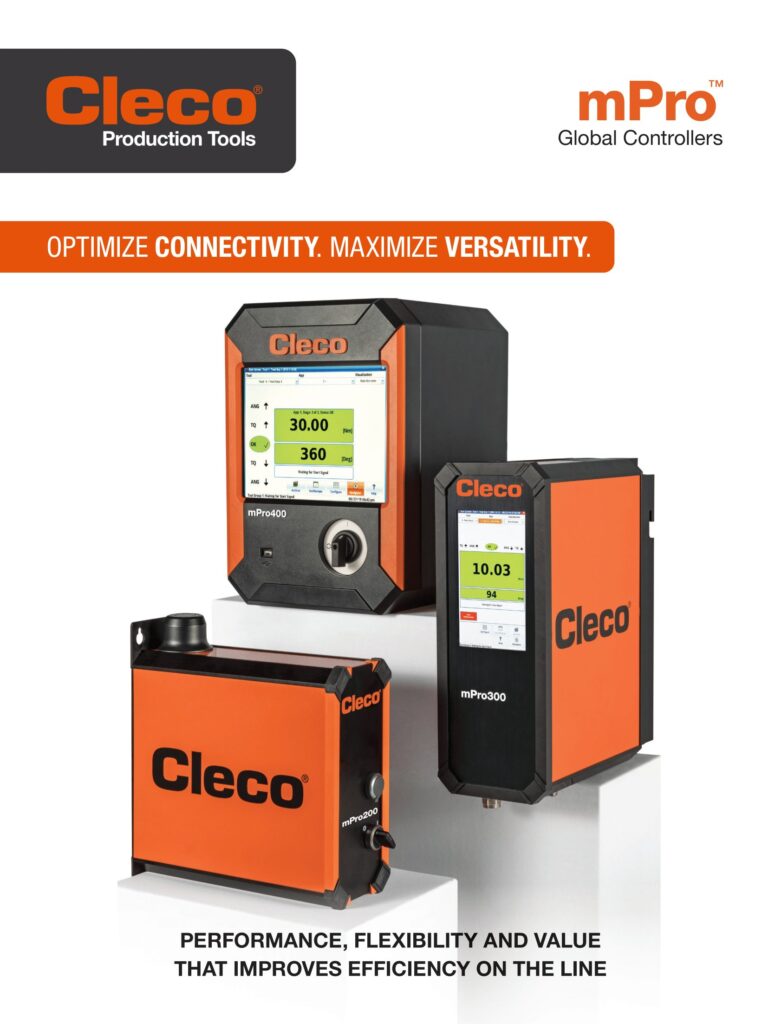 Centraline Cleco mPro per avvitatori elettronici Brochure
